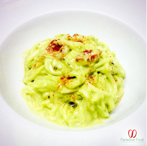 Scopri di più sull'articolo Spaghetti Raw con Crema di avocado