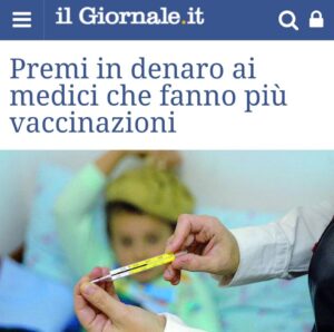 Scopri di più sull'articolo Premi in denaro ai medici che fanno più vaccinazioni